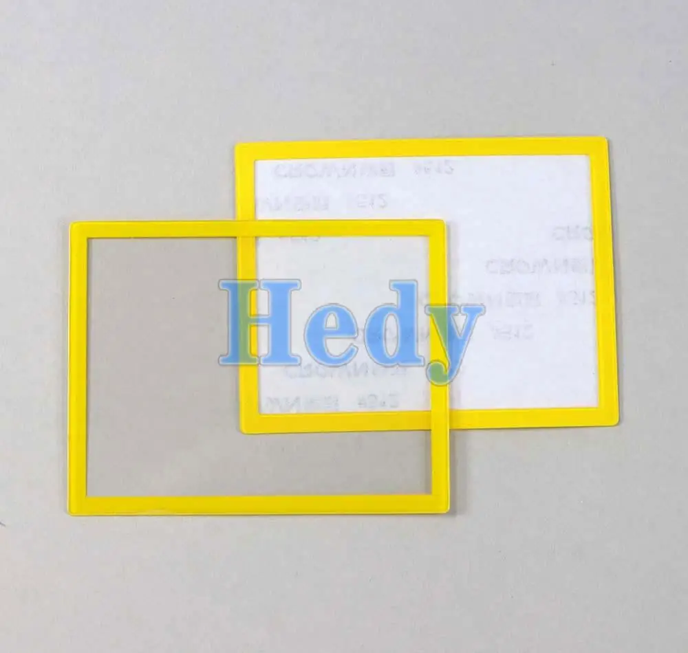 2 pezzi coperchio schermo LCD superiore superiore cornice inferiore inferiore schermo di copertura in plastica per DS Lite per Console di gioco NDSL lente in plastica