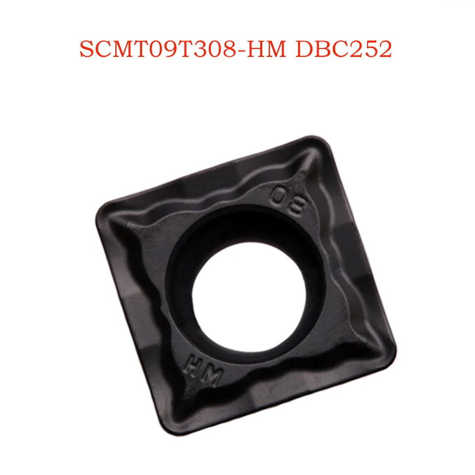 100% Original SCMT09T304-HM/09T308-HM/SCMT120404-HM/120408-HM/120412-HM DBC251/DBC252 Carbide inserts CNC lathe turning inserts