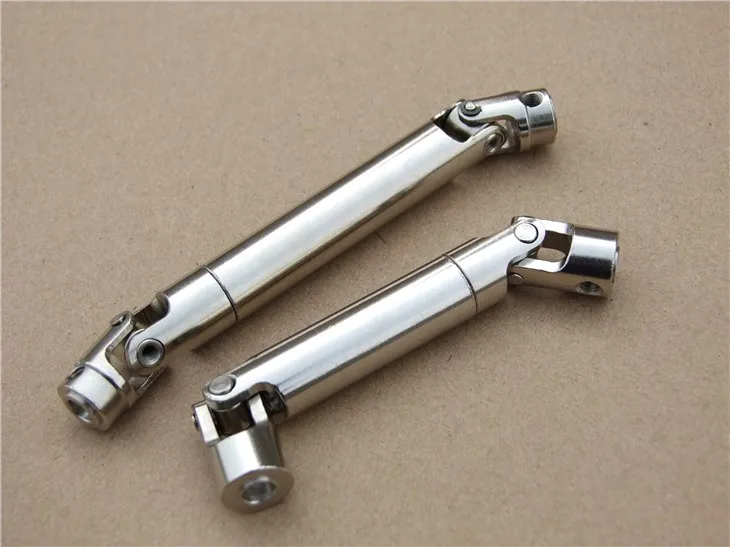 LINK CNC D 12mm L 110mm do 155mm pojemnik wspinaczka wału teleskopowy napęd 1:10 discast samochód rower trial uniwersalny wspólne cardan