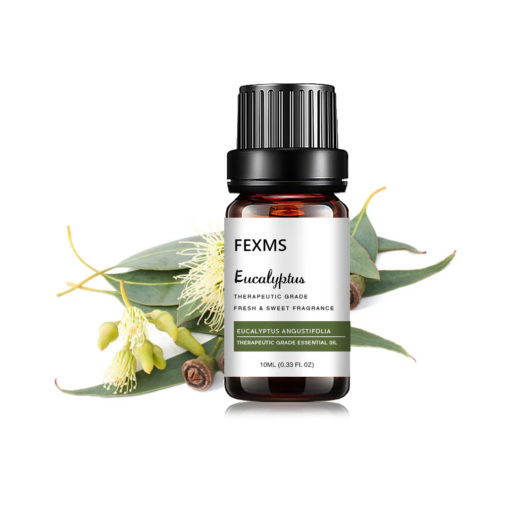 Eukaliptuszfa Fődolog Beolajoz (100% Akadálymentes & Természetes - undiluted) Gyógyászat fokozatú  - Összetett múlt idő számára Aromaterápia 10ml