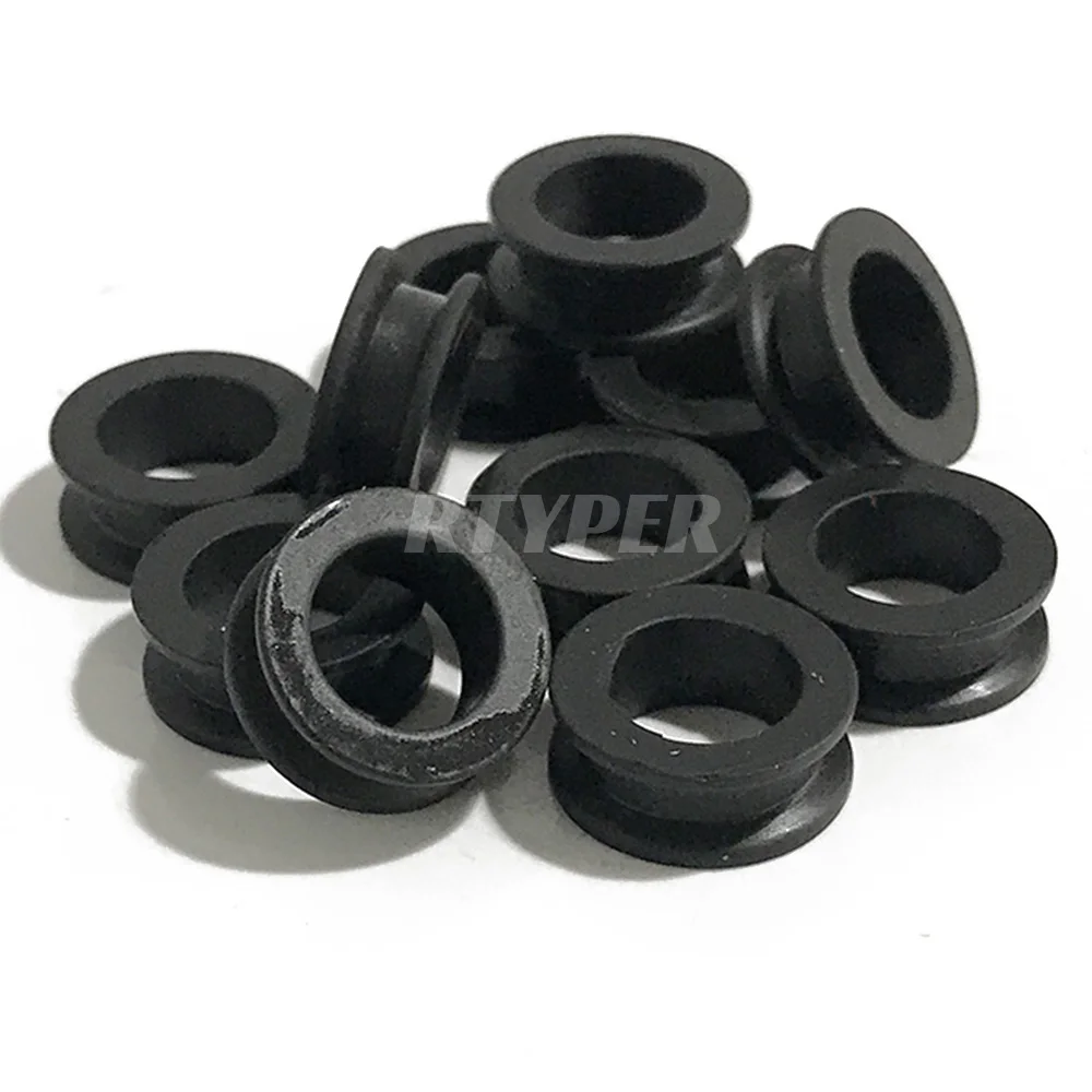 50/100PCS 23209-65020 Fuel Injector Upper Rubber Seal 14*9.2*5.6mm 22004 For Toyota Camry RAV4 Scion TC