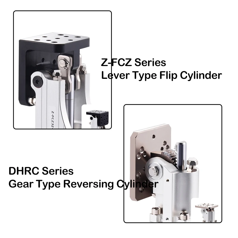 Zubehör für pneumatische Manipulatoren FCZ Seitenpositionierungs-Hebel DHRC32-30LB/ZB Vorrichtung 90-Grad-Kippzylinder – Detail 8