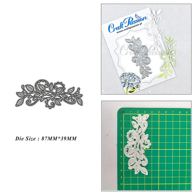 Vine Leaf Lace Metal Cutting Dies for DIY Scrapbook Album Paper Card Decoration Crafts Embossing 2021 New Dies