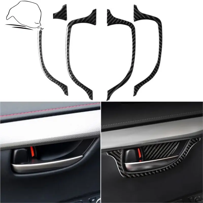 

Lexus NX 200 200t 300h Car Both Side Door Pull Trim Sticker Inner Door Handles Cover Door Bowl Decoration Car Styling