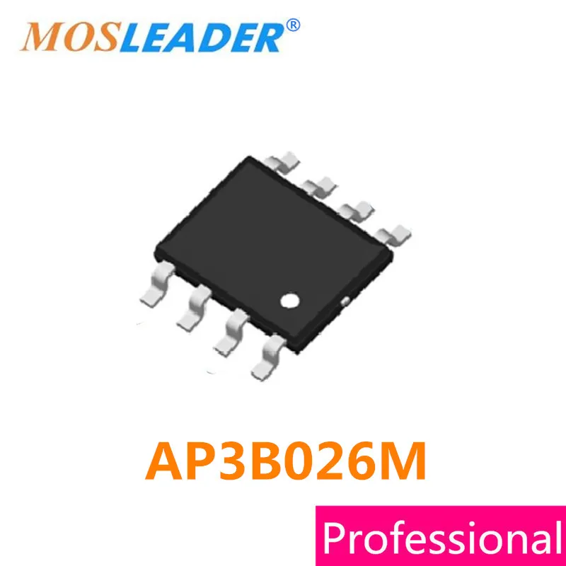

Mosleader AP3B026M SOP8 100PCS Dual P-Channel AP3B026 High quality