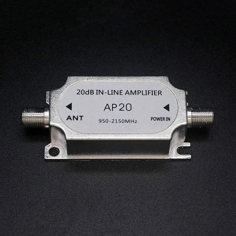 For Dish Network Antenna All Satellite Applications Satellite Inline Amplifier with Up To 20dB Signal Booster Strengthen