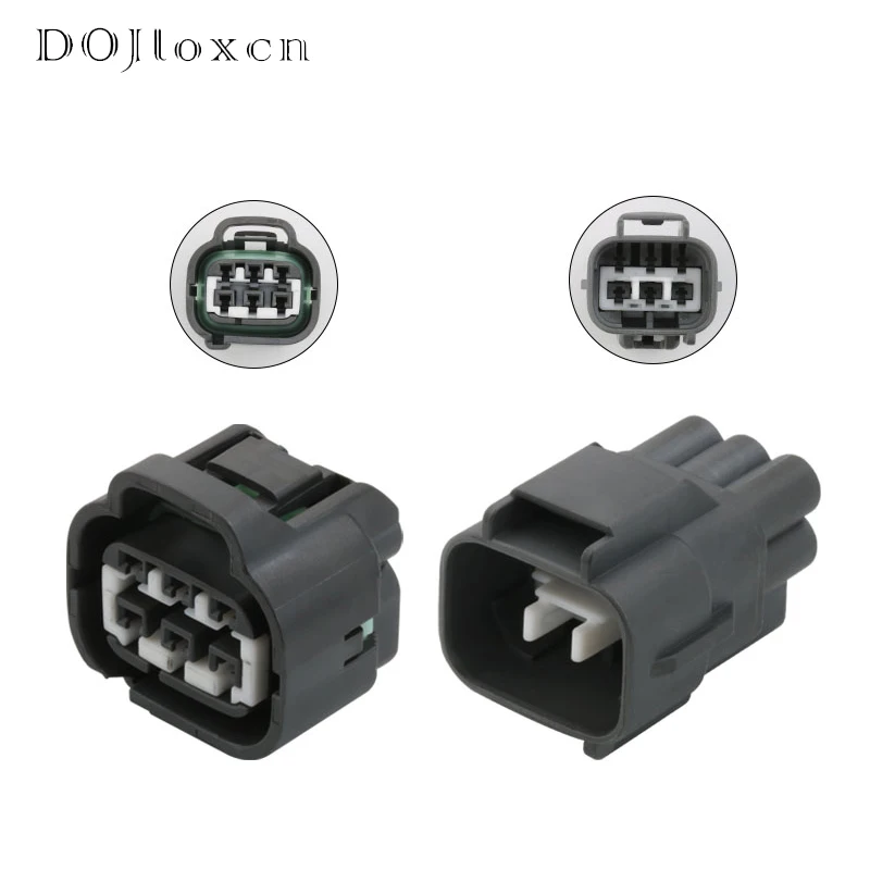 1/5/10/20/50 Sets 6 Pin Car Waterproof Connector MG641107-5 90980-11034 Headlamp Harness Plug Accelerator Throttle Pedal Socket