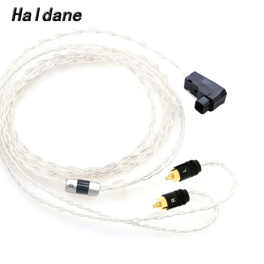 

Haldane HIFI 1.2m RSA/ALO Balanced Silver Plated Headphone Upgrade Replacement Cable for IER-M7 IER-M9 IER-Z1R Headphones