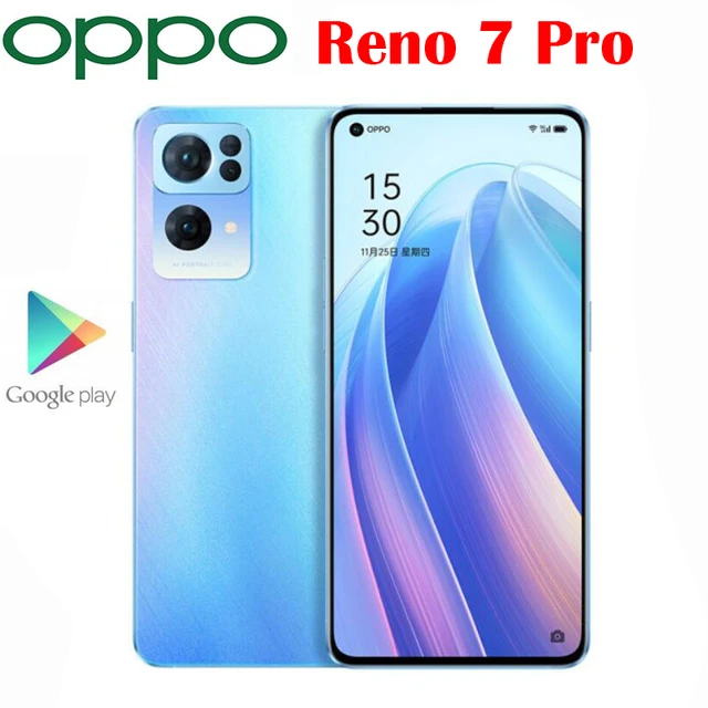 Oppo-スマートフォン,reno 7 pro,5g,Dimensity1200-Maxインチ,65W,supervooc,6.55  mAh,NFC,50mpカメラ,オリジナル,新品