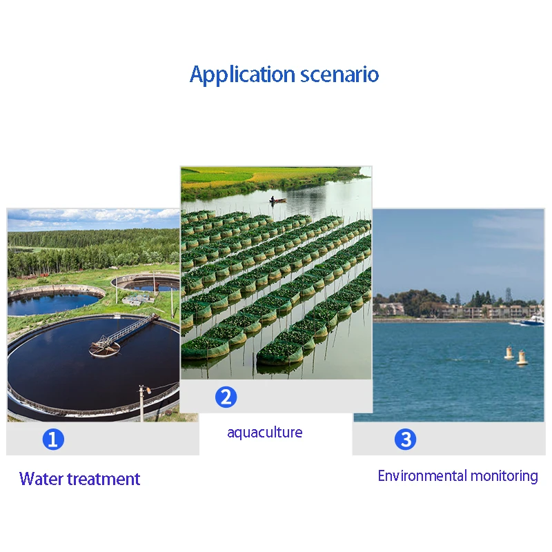 Fluorescence Dissolved Oxygen Sensor Aquaculture Detection Water Hardness Sewage PH Conductivity Online Detector