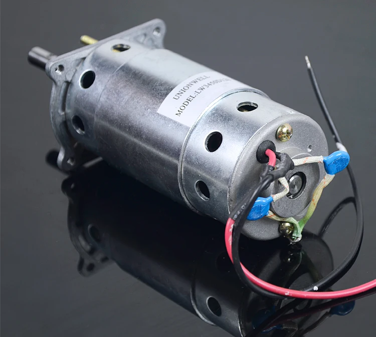220V 3000 rpm dual-bearing DC permanent magnet motor with fan, adjustable speed and mute (motor + governor)