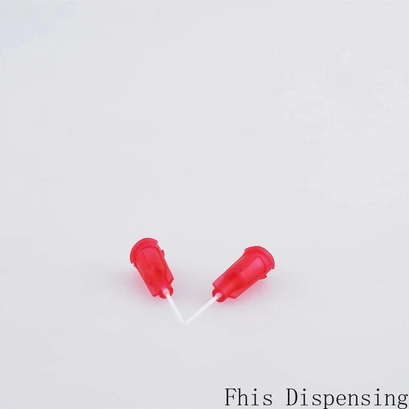 Tubo dell'ago di erogazione della colla da 25G lunghezza 12.7mm 0.5 pollici PP ago flessibile confezione da 20