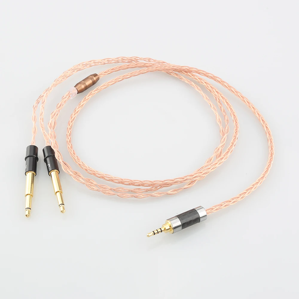 

OCC Silver Plated HiFi Cable with 2.5mm Balanced Male for MEZE99 Classics 99neo NEO NOIR Headphone Compatible Astell&Kern AK240