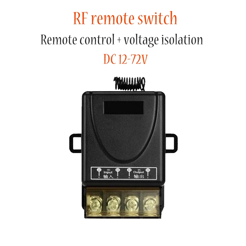 COLOROCK Wireless Remote Control Switch  Light Switch DC12-72V DIY RF433MHz Control High Power  Wide Voltage