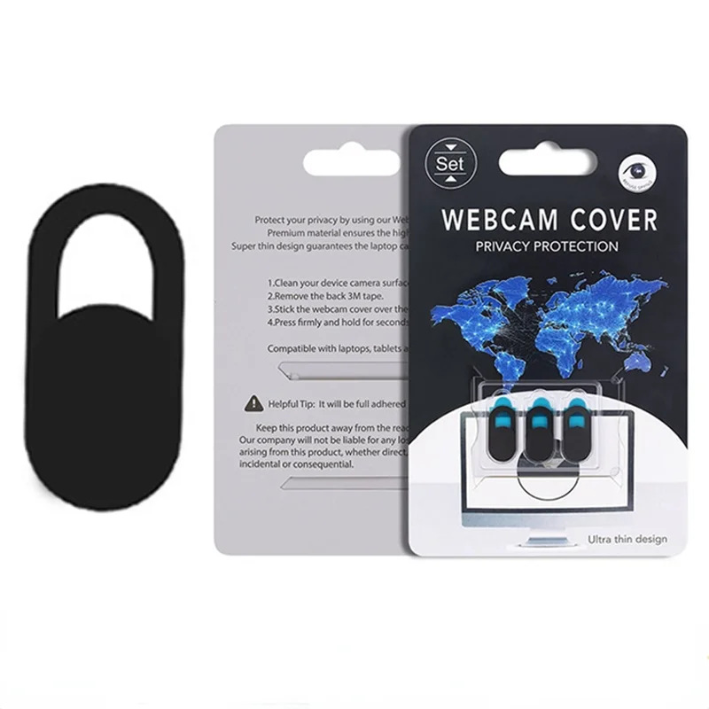 1/3/6 Pcs Webcam Cover Laptop Camera Cover Slider Phone Antispy Lenses Privacy Sticker Anti-Peeping Protector 2021 New Arrival