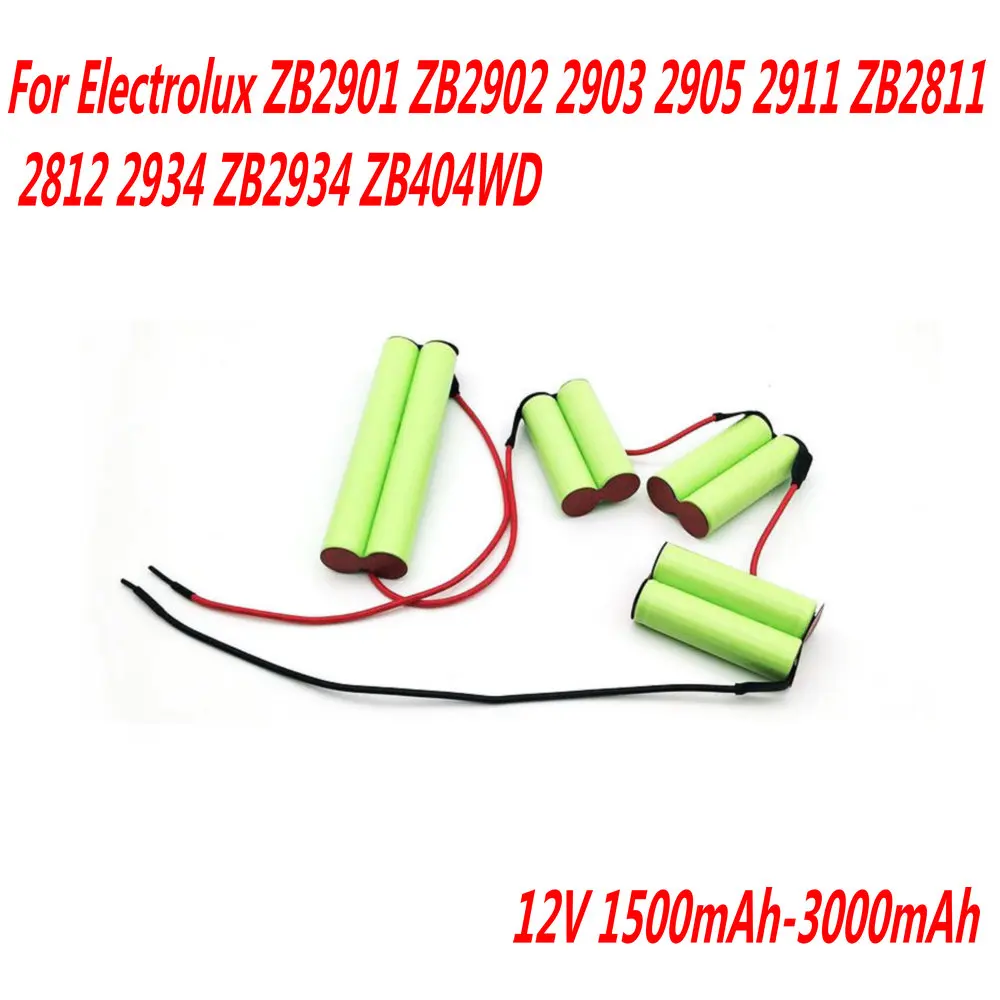 

High Quality 12V Battery For Electrolux ZB303 ZB271 ZB2901 ZB2902 2903 2905 2911 ZB2811 2812 2813 2933 2935 ZB2934 ZB404WD