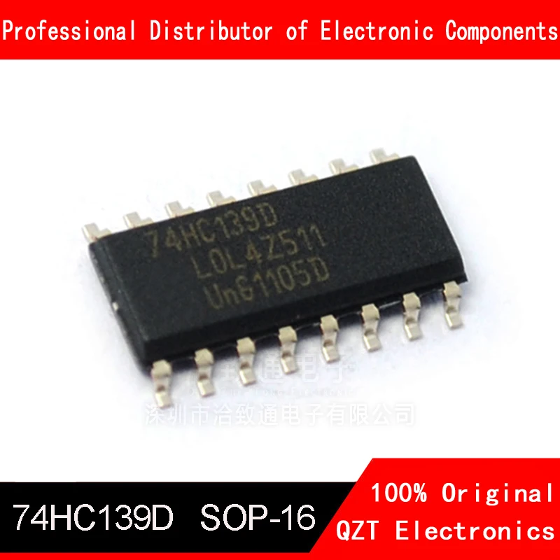 

10pcs/lot SN74HC139DR SN74HC139 74HC139D 74HC139 SOP-16 In Stock