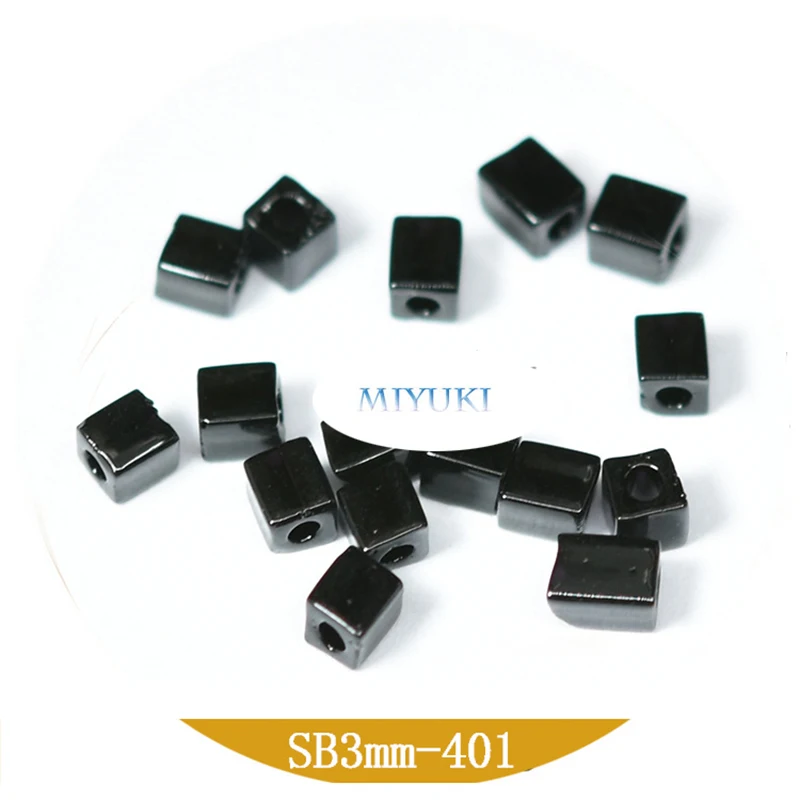 Japan Imported Miyuki  Beads SB Square Beads 3MM Handmade DIY Material 5g Ornament