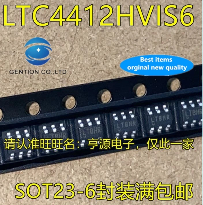 10PCS LTC4412 LTC4412HVIS6 silk-screen LTBHR SOT23-6 power supply control IC in stock 100% new and original