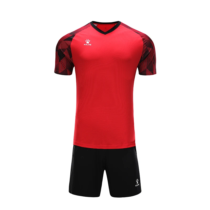 KELME Official Authentic Team Football Uniform Suit 2023 New Custom Game Training Jersey 9251ZB1001