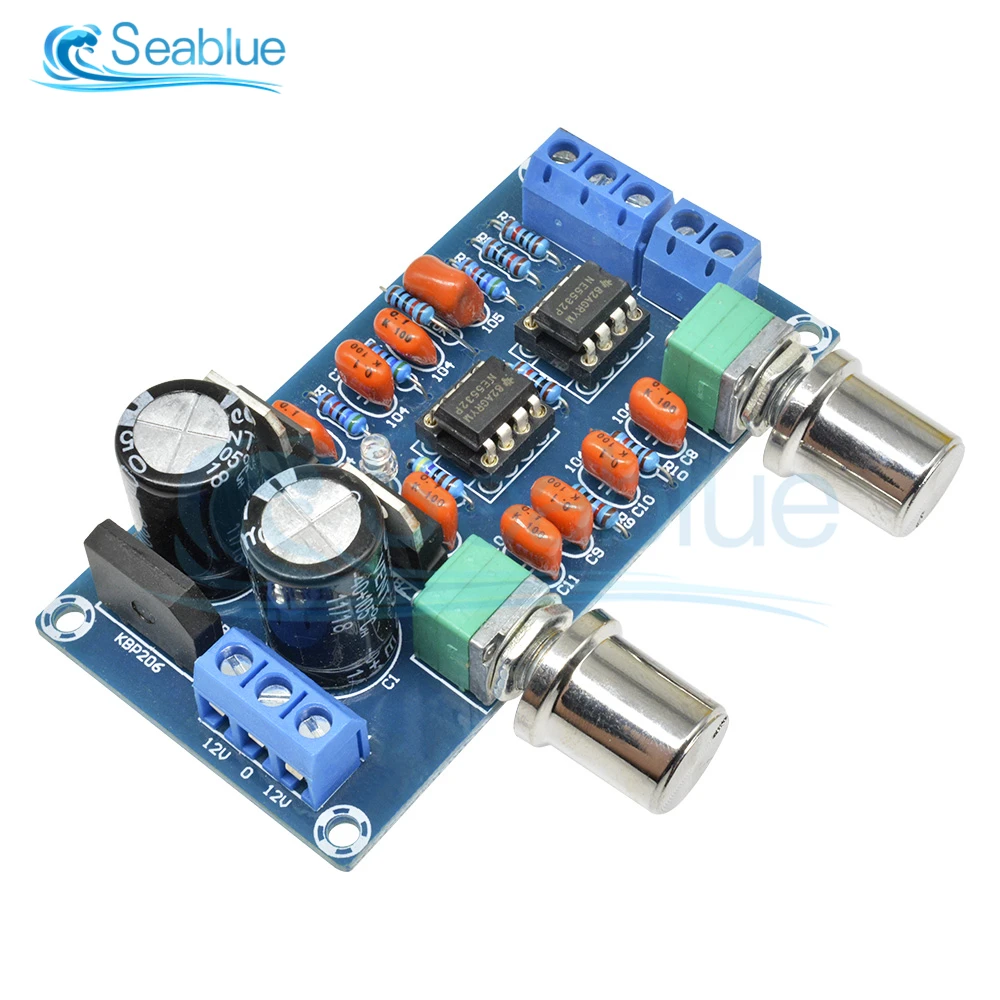 NEW AC 9V-15V NE5532 Low Pass Filter Board Subwoofer Volume Control Board Amplifier Module