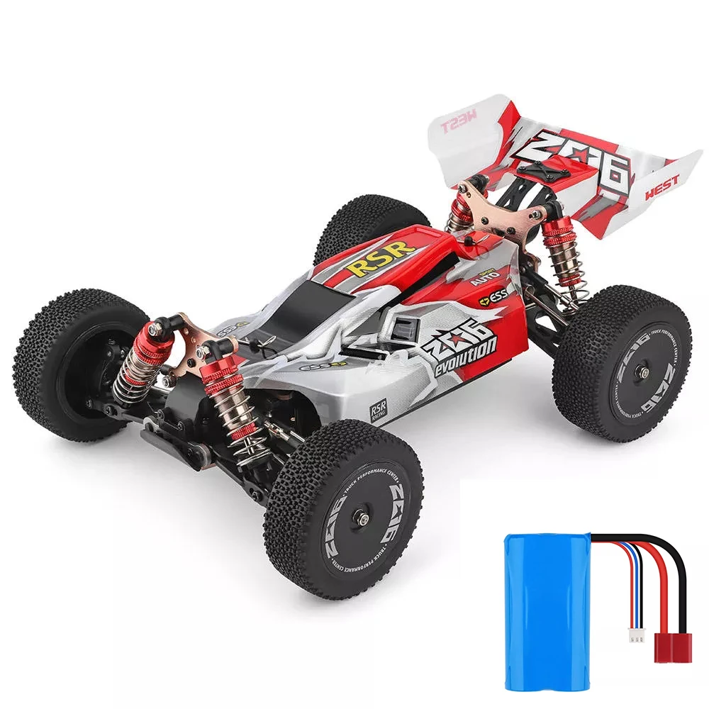 Goolsky Wltoys RC Buggy 4WD Off-Road, Auto Da Corsa Ad Alta Velocità 1/14, 2,4 GHz 1500 MAh Drift Car RTR XKS 144001 - Foto 6