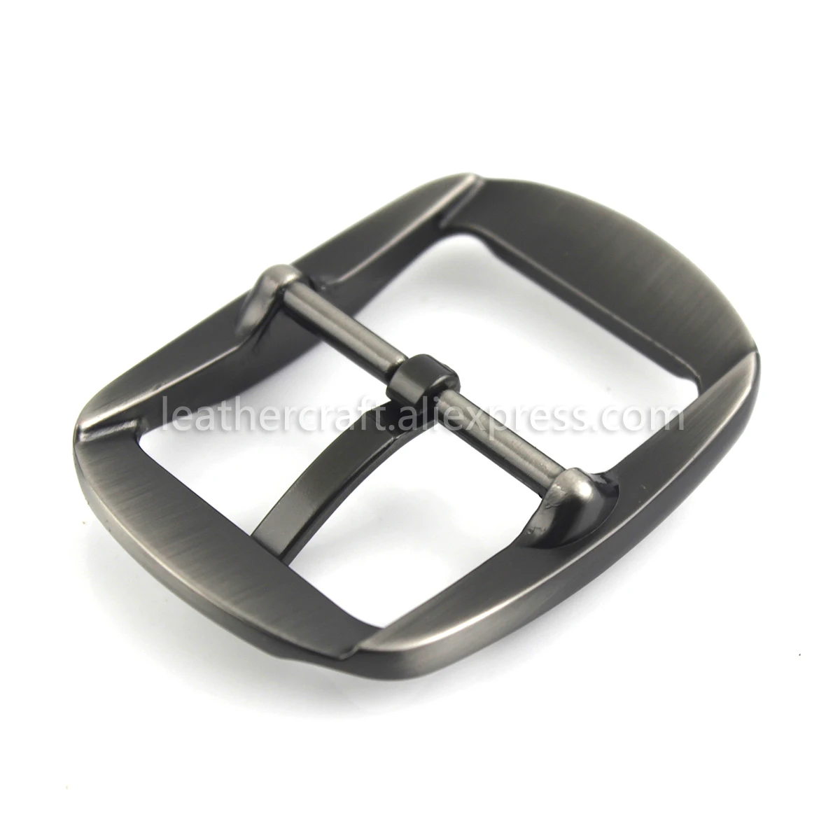 1x 40mm Metal Belt Buckle Center Bar Single Pin Buckle Men\'s Fashion Belt Buckle for 37-39mm Belt Leather Craft Accessories