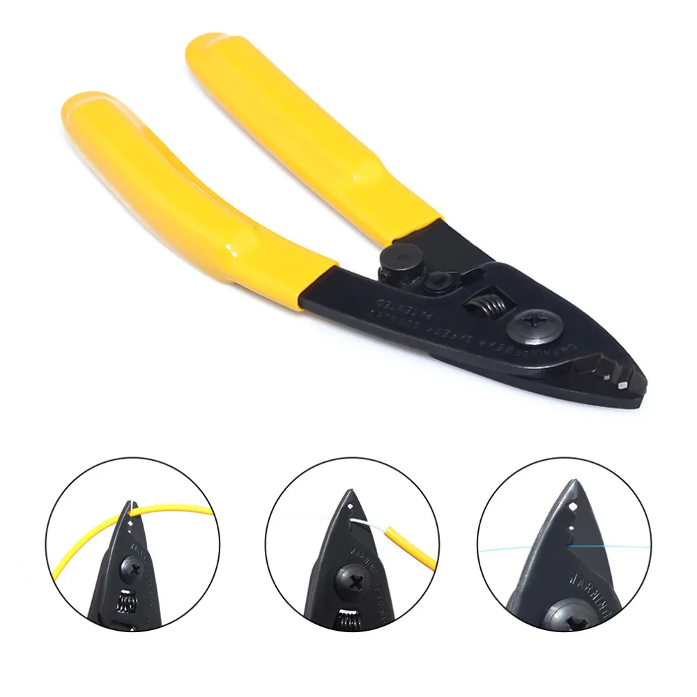 1 pc Fiber Stripping  CFS-3  Three-port Fiber Optical Stripper/ Pliers/ Wire strippers FTTH Tools Optical Pliers Free shipping