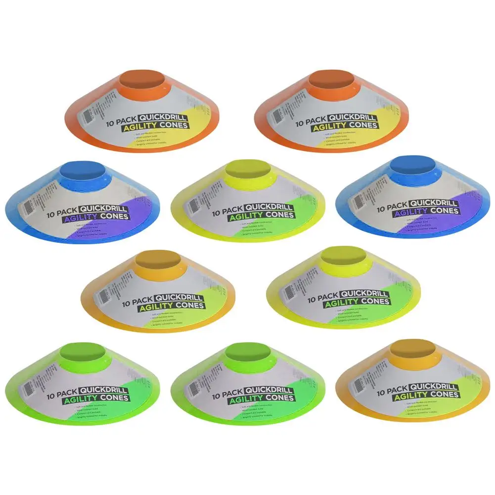 

20cm 10pcs Thickened Logo Disc Marker Logo Disc Football Training Obstacle Cone Disc Training Equipment Logo Disc Set