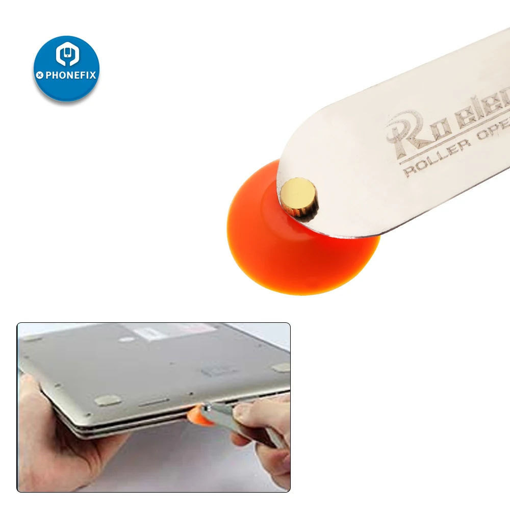 In acciaio Inox Rullo di Attrezzi di Apertura Set di Strumenti di Riparazione di Apertura Dello Schermo A CRISTALLI LIQUIDI Per iPad Tablet iPhone Del Computer Portatile Samsung kit di Riparazione
