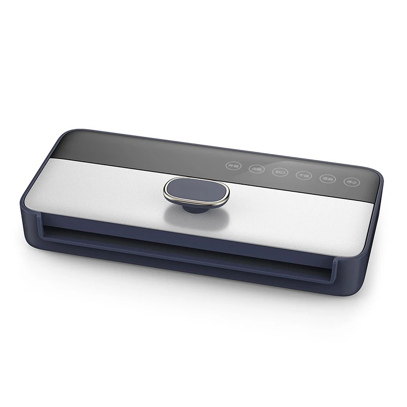 สูญญากาศเครื่องซีล Home Mini อาหารอัตโนมัติปิดผนึกบรรจุภัณฑ์สำหรับบรรจุภัณฑ์สูญญากาศเก็บอาหาร FKJ-C01D1