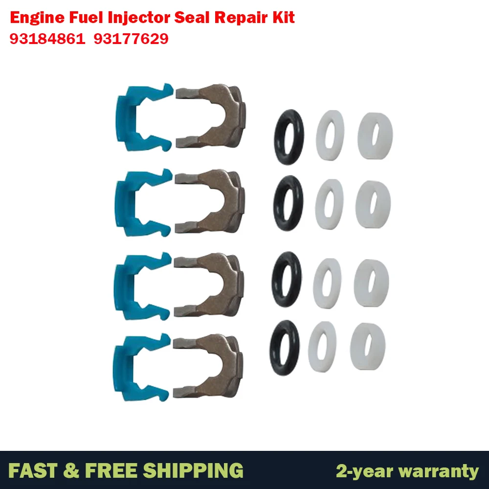 93184861 93177629 Fuel Injector Seal Repair kit Air Intake Delivery For Vauxhall Opel Signum 2003-2008 2.2L Petrol Engine