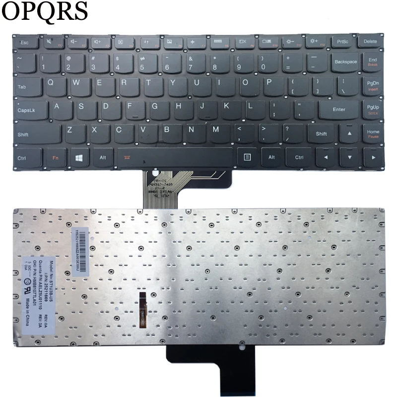 

NEW US keyboard FOR LENOVO IdeaPad U430 U430P U330 U330P U330T US Laptop keyboard with backlit no frame