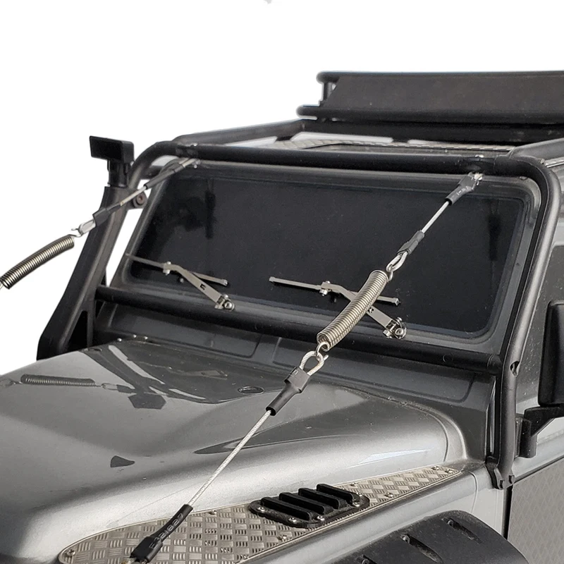 Metal Windshield Wiper for 1/10 RC Crawler AXIAL SCX10 JEEP Cherokee TRAXXAS TRX4 Defender Bronco G500 MST KM2 Parts