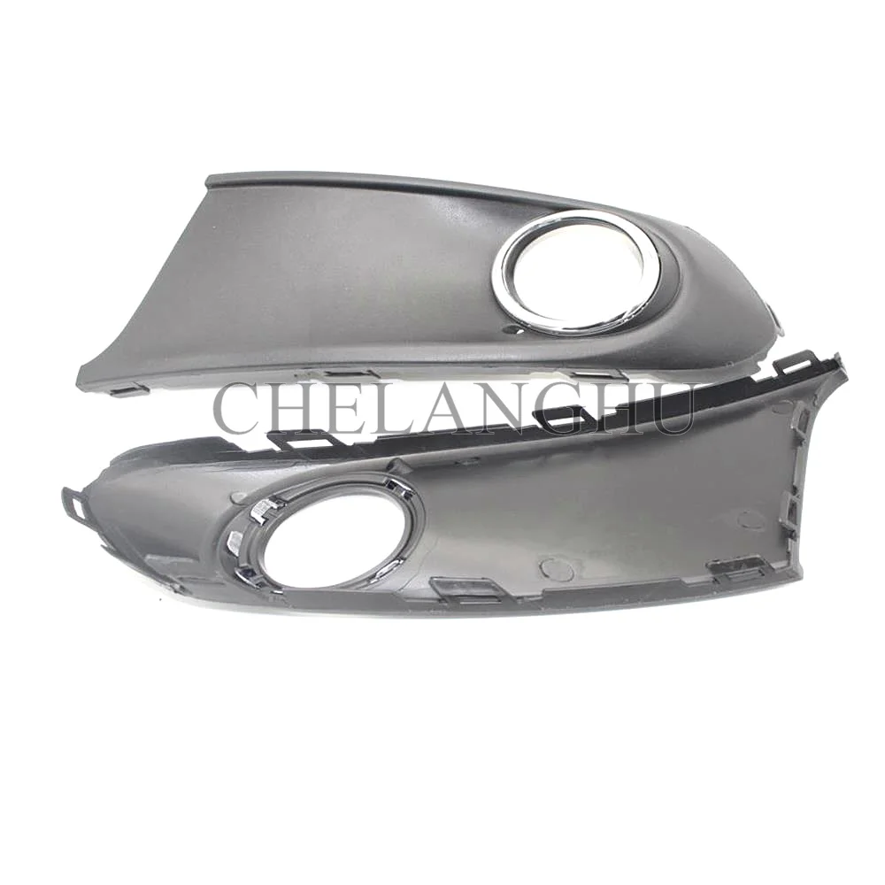 For VW Polo Sedan 2011 2012 2013 2014 2015 2016 Car-styling Front Bumper Fog Lamp Fog Light Grille Cover