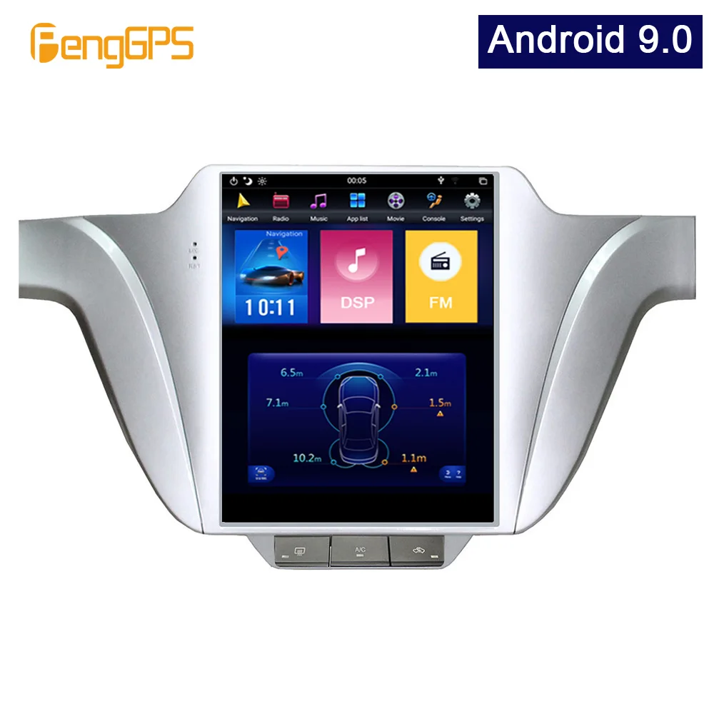 4G 64G PX6 Android 9.0 Car Radio Tesla Vertical Screen for Volkswagen Lavida  Audio Player In-dash Carplay GPS Navigation