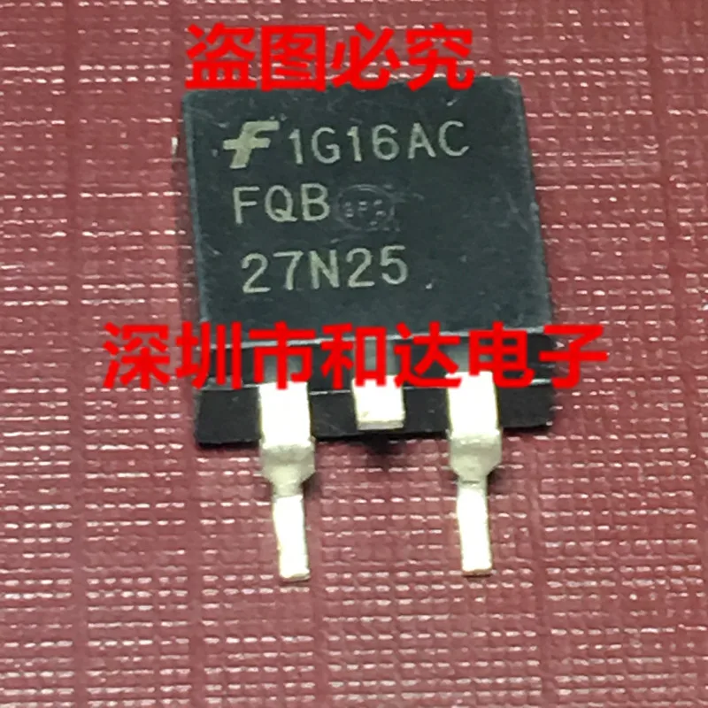 

FQB27N25 TO-263 250V 25.5A