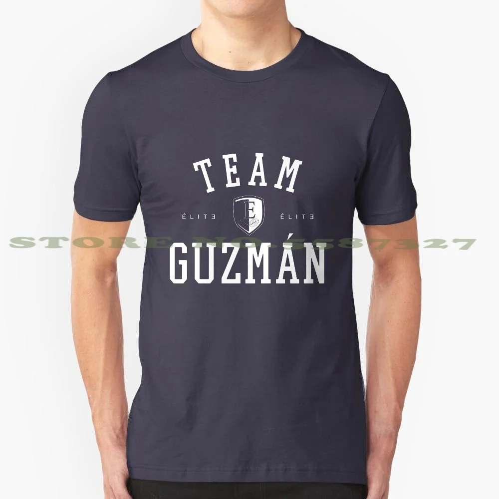 Team Guzmán 100% Pure Cotton T-Shirt Elite Élite Serie Spain Samuel Guzmán Ander Nadia Carla Lucrecia Nano Marina Christian