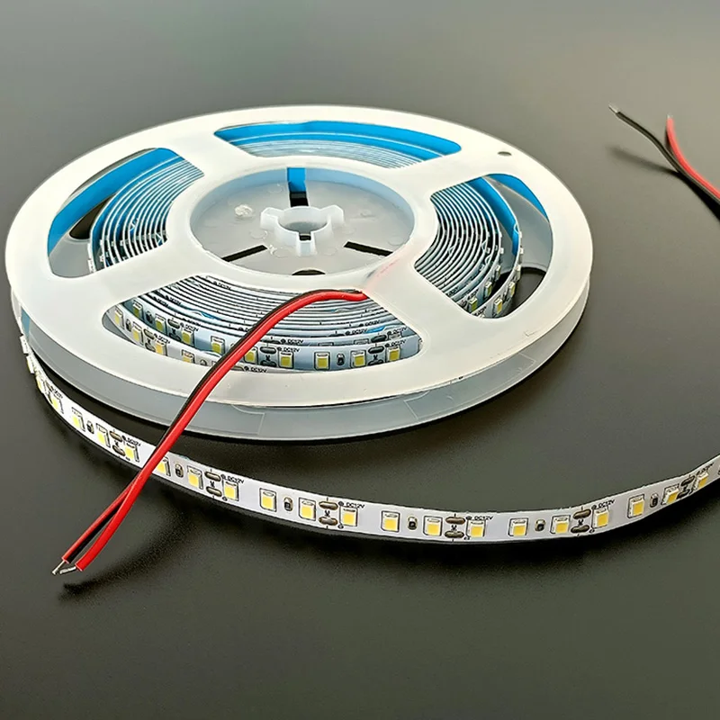 5M 600LEDs LED Strip 2835 DC12V 24V 120LEDs/m Home Lamp Strip Red Ice Blue Green Yellow Pink Flexible And Cuttable Soft Lamp Bar