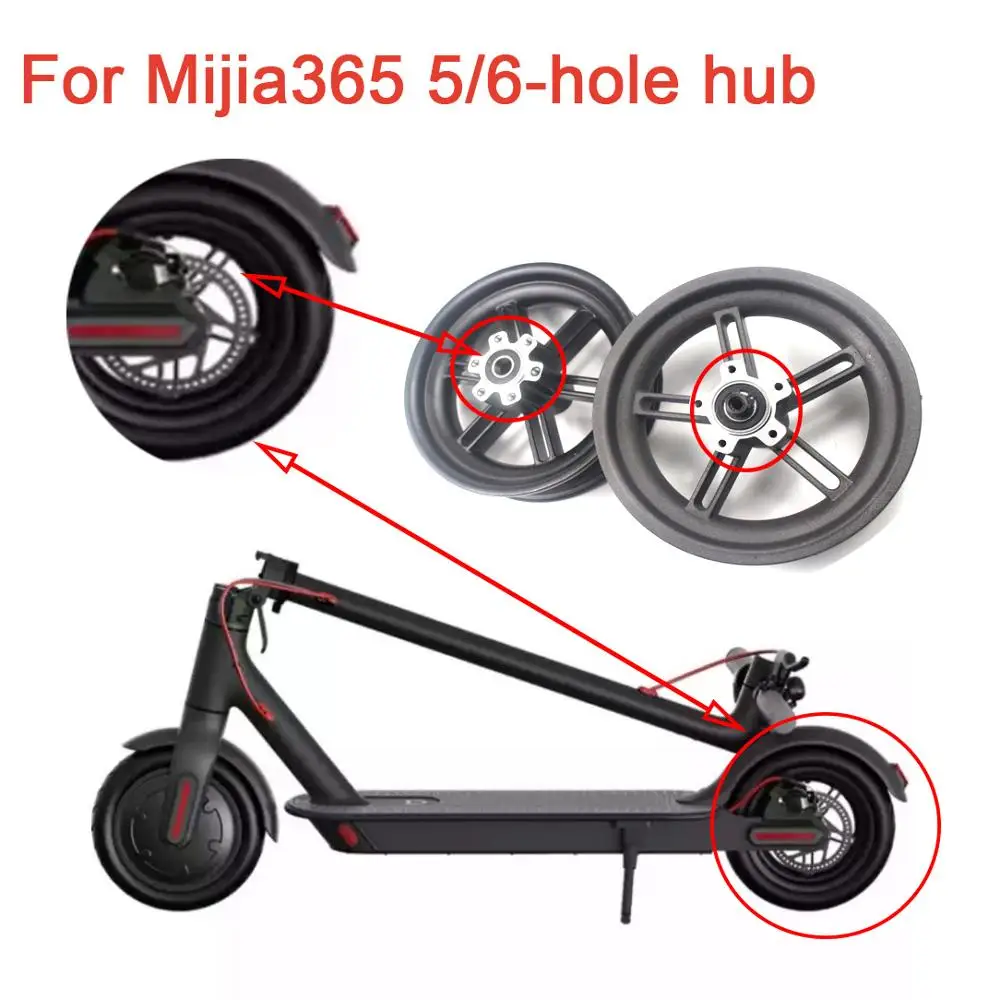 

Coolride High Quality for Mijia M365 Electric Scooter 5/6-hole Hub Replaceable Parts,8 "10" Universal Refit Accessories