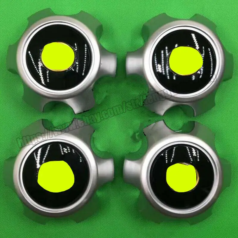 

Fit For Toyota Land cruiser LC100 1998-2007 4pcs ABS Black wheel Center Hub Caps