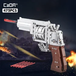 Cada SWAT Military Revolver Building Blocks Compatible City Police For Pistol GUN Blocks Toys for Boys