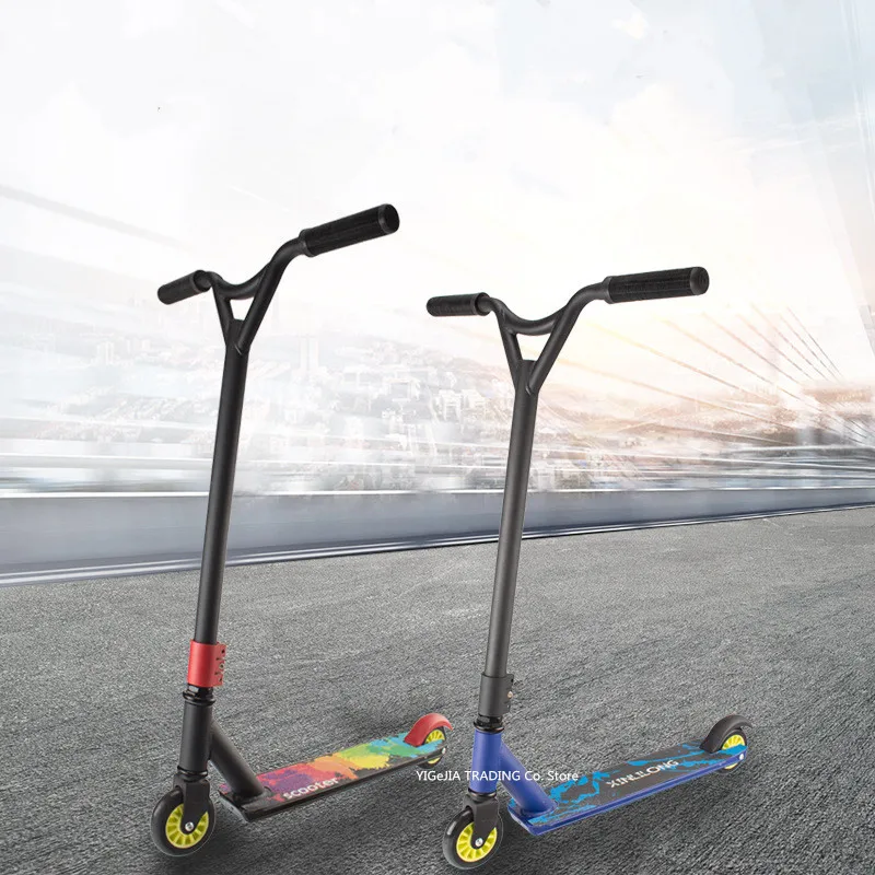 Stunt Scooter And Barrel For Teens, Adults Extreme Scooter With 88A PU Wheels, Lightweight Professional Scooter