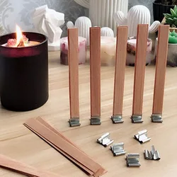 10PCS Diy Wood Wax Wick, Wood Candle Wick, wood candle chip, Wood Wax Wick, candle wick, Cup Wax Wood Wick