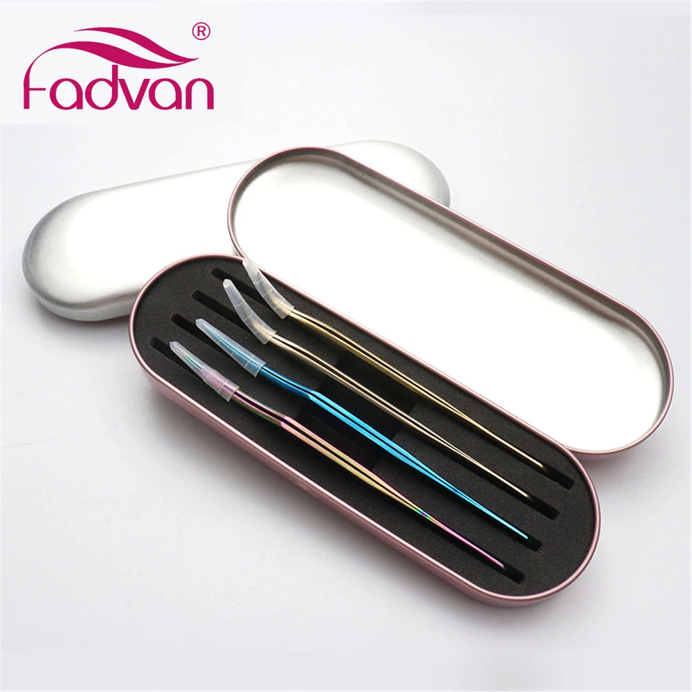 Professional Storage Box for Eyelash Extension Tweezers Empty Case Eyelash Tools Box for Tweezer Portable Safe Makeup Tools