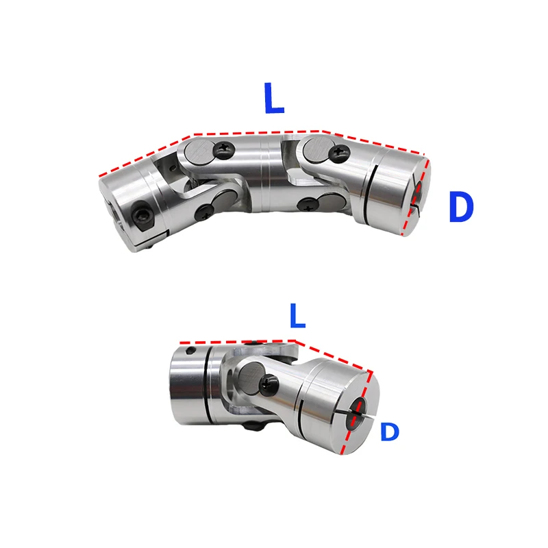 Imagem -06 - Engate Universal de Metal para Junção Conector Cardan de Precisão Seção Dupla Gha Transmissão Telescópica em Junção Transversal Wssp Alu D40 L158