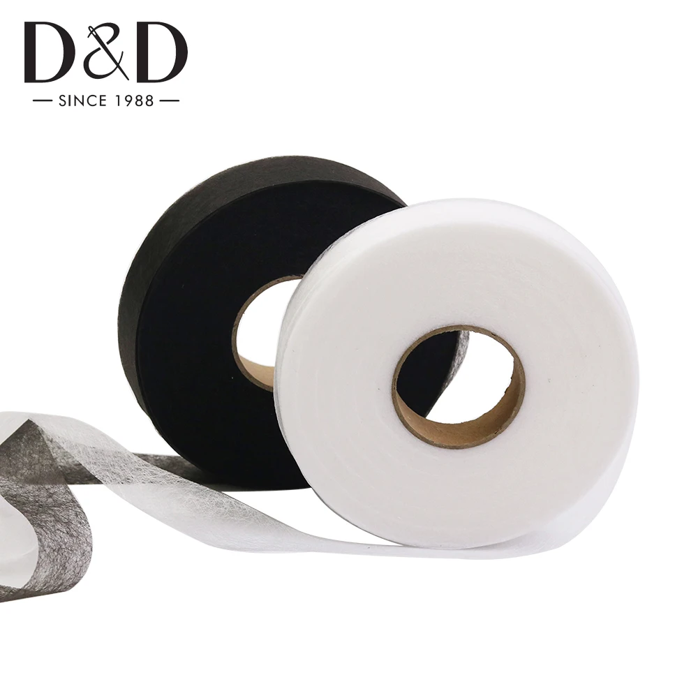 1Rolls 100m Double Side Fabric Fusing Tape Adhesive Hem Tape Iron-on Adhesive Tape Hemming Tape Sewing Garment Accessories