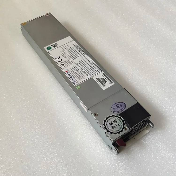 Imagem -05 - Supermicro Pws741p1r 740w 1u 80 Plus Platina Redundante Único Módulo de Fonte de Alimentação de Saída