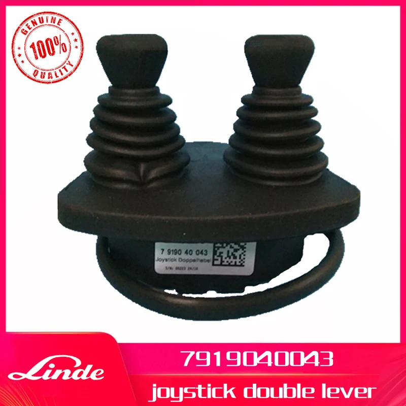 

Linde forklift genuine part 7919040043 joystick double lever used on 335 336 electric truck E16 E20 E25 E30 and 396 diesel truck