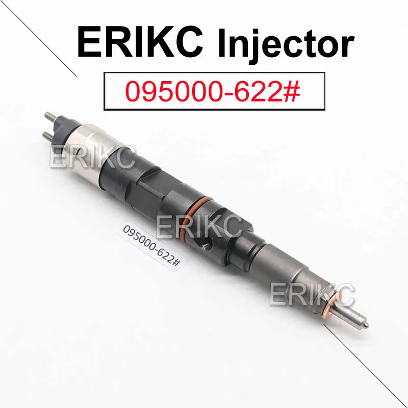 

ERIKC 095000-6221 Common Rail Injector Assy 095000-6222 Diesel Sprayer Nozzle 095000-6223 For DENSO 6220 DONGFENF XICHAI 6DL 4DL